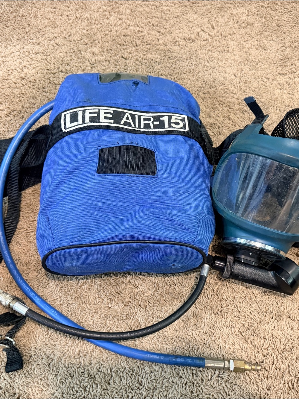 LIFEAIR-15 Escape Air Tank Respirator Untested